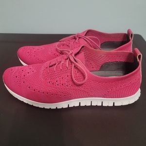 Cole Haan Pink Zerogrand stitchlite Oxford sneakers size 10½